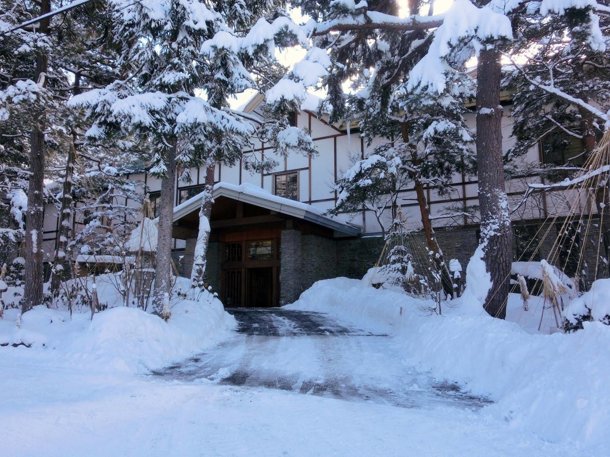 Senjukaku Hotell Yamanouchi  Eksteriør bilde
