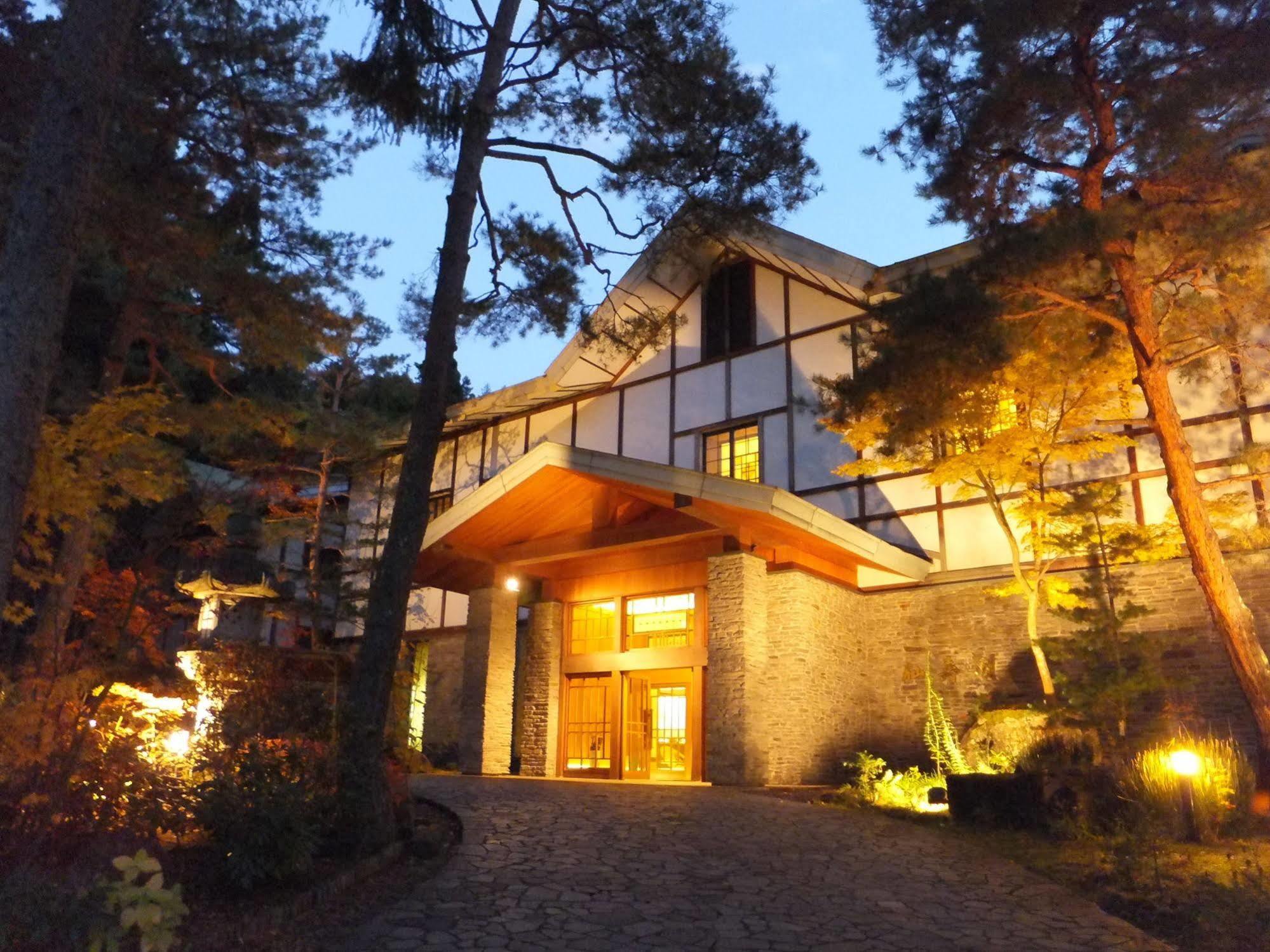 Senjukaku Hotell Yamanouchi  Eksteriør bilde
