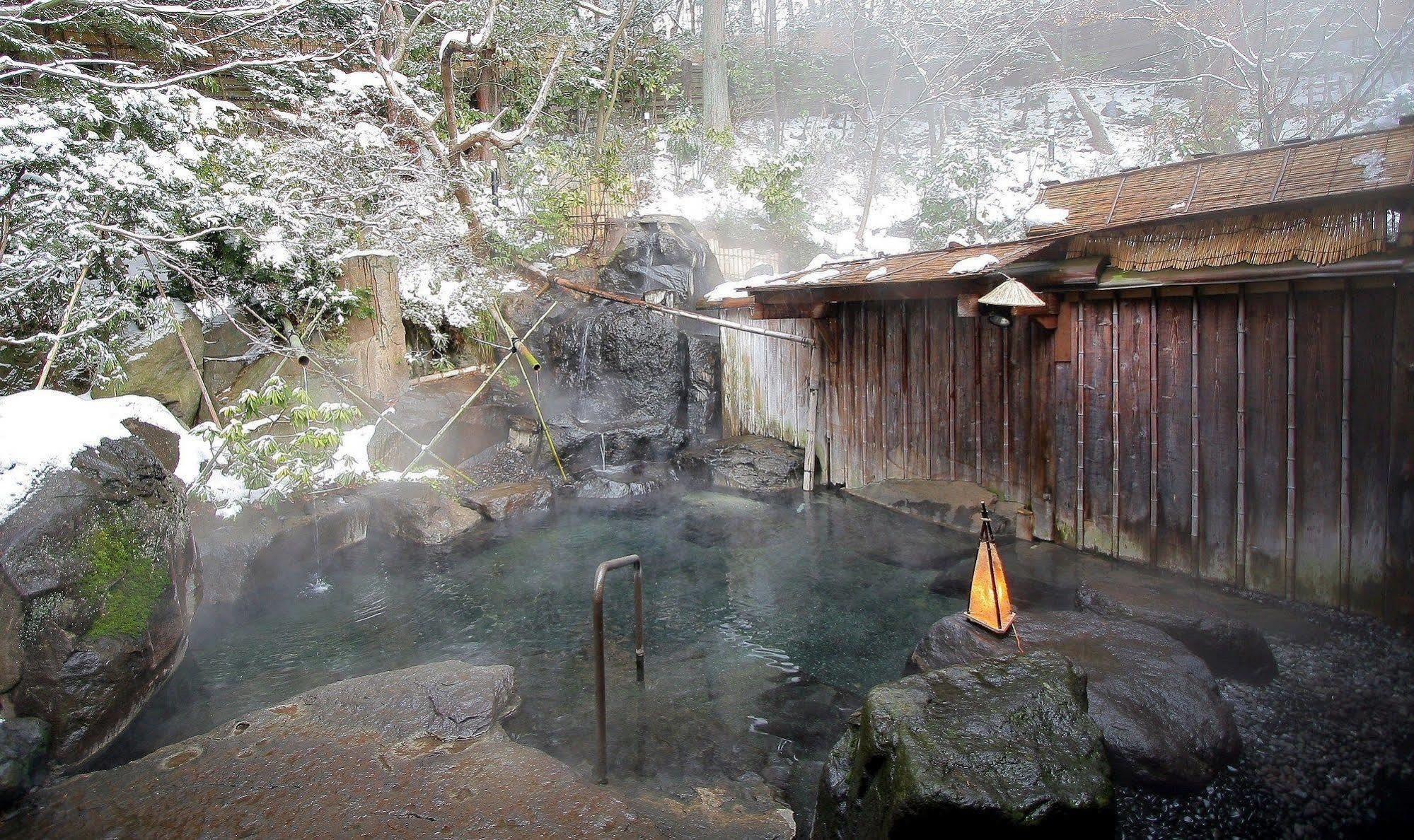 Senjukaku Hotell Yamanouchi  Eksteriør bilde